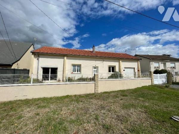 MAISON DE PLAIN-PIED 
A VENDRE A SAULT-LES-RETHEL, AXE REIMS/CHARLEVILLE-MEZIERES, gare à Reth...