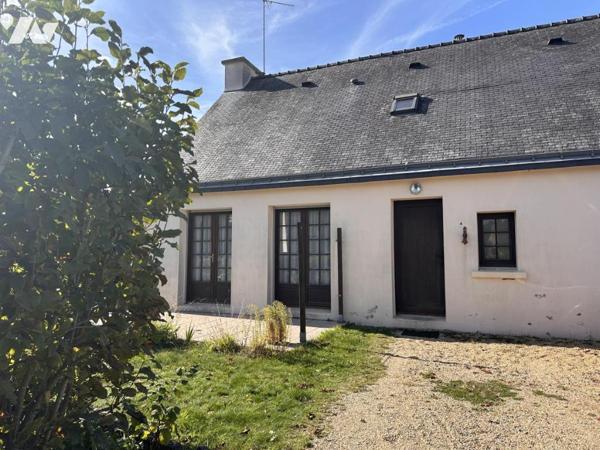 ST AVÉ au calme, entre le bourg et la Gare de Vannes, maison 4 chambres, jardin 600 m²