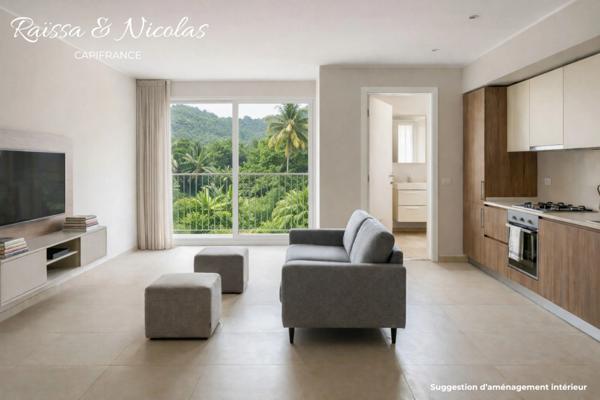 T1 28 m² avec varangue 5,9 m² + parking - Rémire-Montjoly