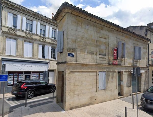 Maison de ville à vendre sur libourne