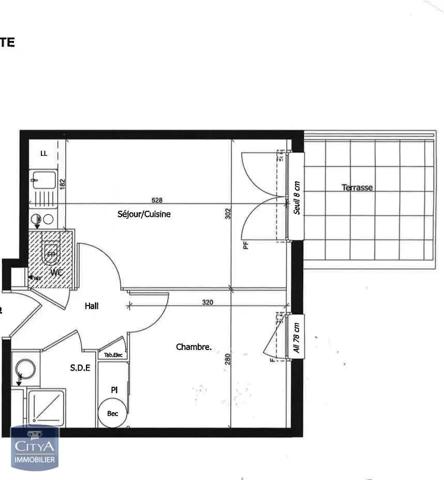 Appartement à vendre 2 pièces 31m²