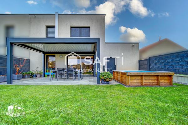 Maison moderne 2019 avec piscine et confort total