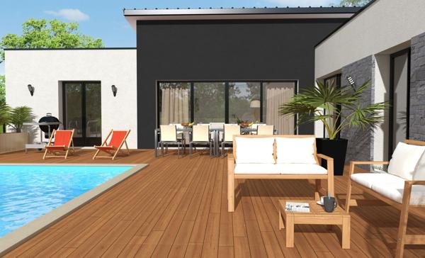 Terrain + Maison à vendre 5 pièces - 187 m²