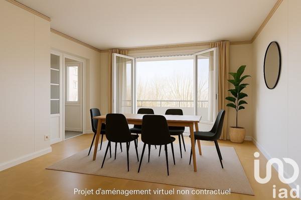 Appartement 3 pièces de 50 m² à Paris (75013)