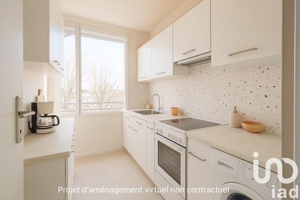 Appartement 3 pièces de 50 m² à Paris (75013)