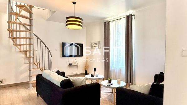 Duplex 100 m² – proche gare, clé en main !