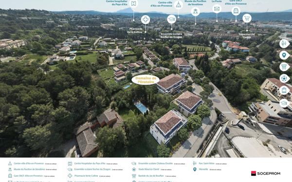 Maison à vendre    4 pièces •  Aix-en-Provence