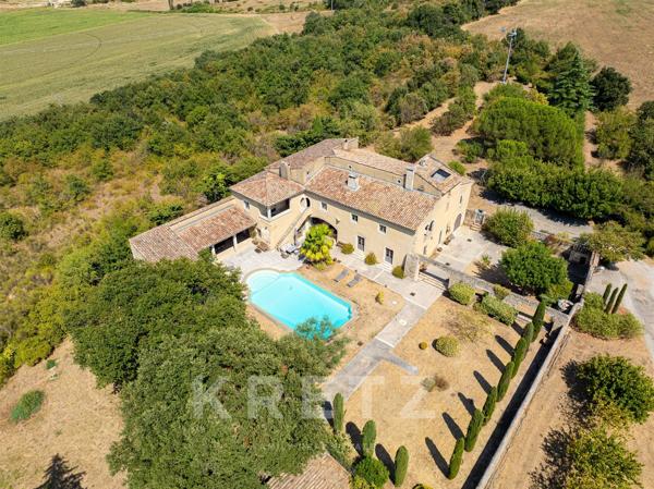 Maison de maître à vendre en campagne de Montélimar - DROME