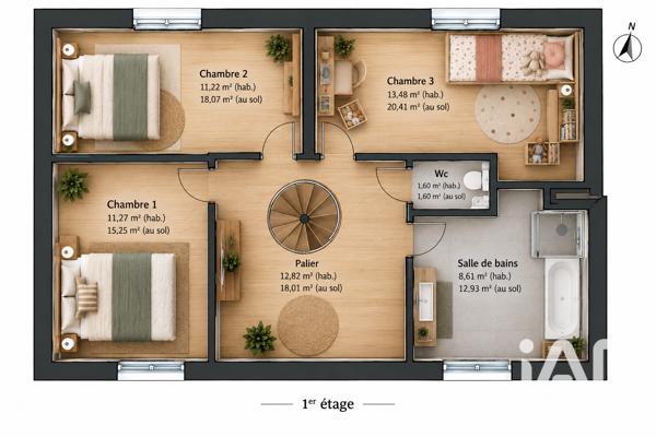 Maison à vendre 6 pièces 153 m² Montlhéry