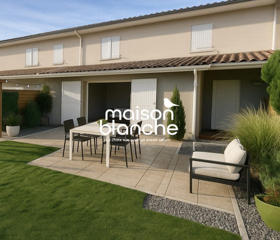 VILLENAVE D'ORNON CHAMBERY/TRIGAN:MAISON DE VILLE T4 LIBRE  AVEC  JARDIN, GARAGE ET PARKING!