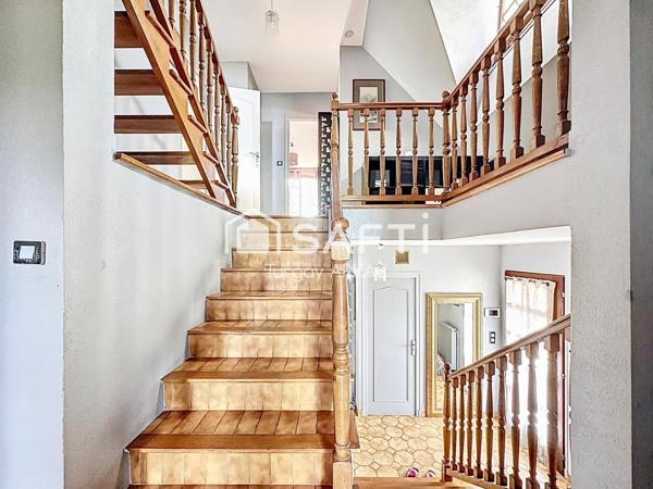 Maison familiale 5 chambres, piscine, au calme