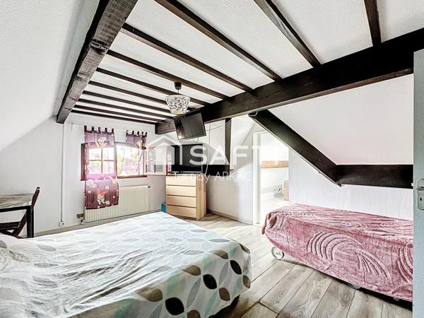 Maison familiale 5 chambres, piscine, au calme