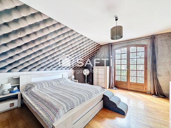 Maison familiale 5 chambres, piscine, au calme