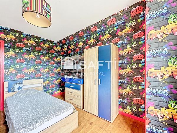 Maison familiale 5 chambres, piscine, au calme