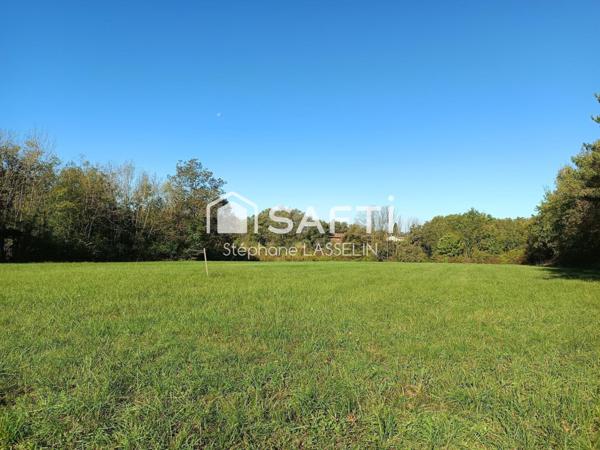 Magnifique terrain à batir situation campagne