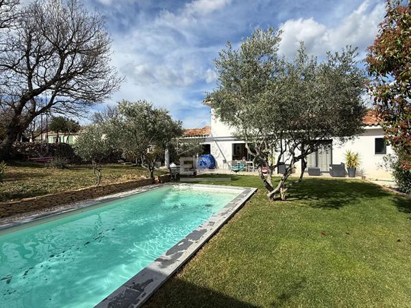 A VENDRE 83470 SAINT MAXIMIN LA SAINTE BAUME MAISON TYPE 5 DE 110M² SUR 807M² DE JARDIN GARAGE PISCINE