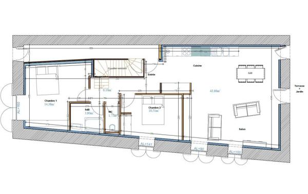 Vente / Appartement T3 à Cahors (46000)
