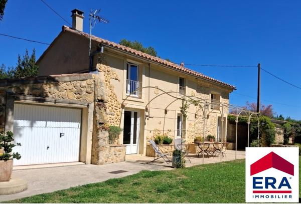 Mas provençal 93m² habitable - 5200m² de terrain secteur sud à Orange !