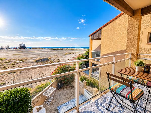 LE BARCARÈS - VUE MER - 2 CHAMBRES + COIN NUIT - TERRASSE - PISCINE - IDÉAL LOCATION SAISONNIÈRE