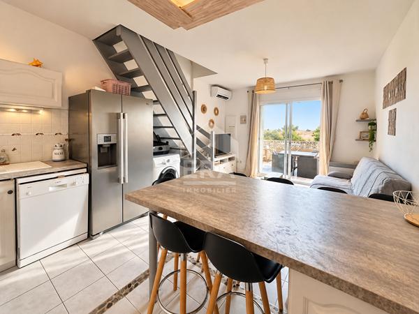 LE BARCARÈS - VUE MER - 2 CHAMBRES + COIN NUIT - TERRASSE - PISCINE - IDÉAL LOCATION SAISONNIÈRE