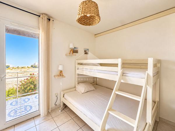 LE BARCARÈS - VUE MER - 2 CHAMBRES + COIN NUIT - TERRASSE - PISCINE - IDÉAL LOCATION SAISONNIÈRE