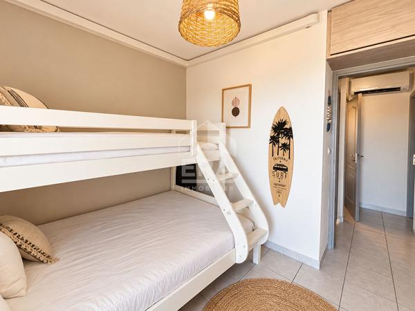LE BARCARÈS - VUE MER - 2 CHAMBRES + COIN NUIT - TERRASSE - PISCINE - IDÉAL LOCATION SAISONNIÈRE