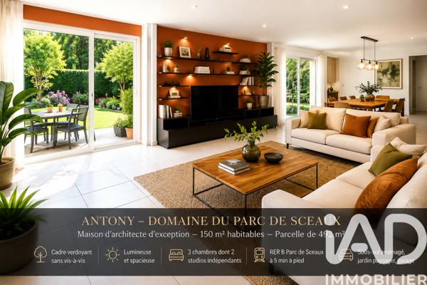 Maison à vendre 8 pièces 145 m² Antony