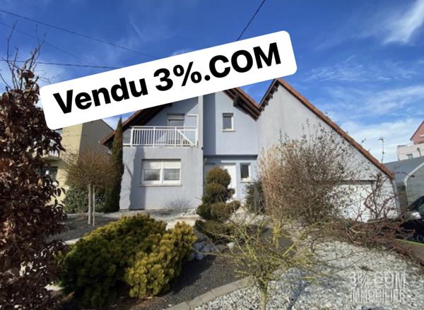 3%.COM Jolie maison avec jardin et dépendance Hochfelden (67270)