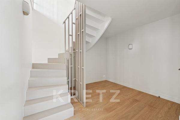 Duplex neuf en dernier étage au Centre de Puteaux