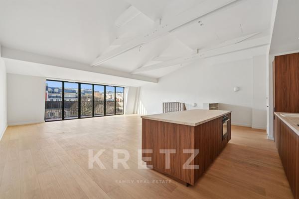 Duplex neuf en dernier étage au Centre de Puteaux