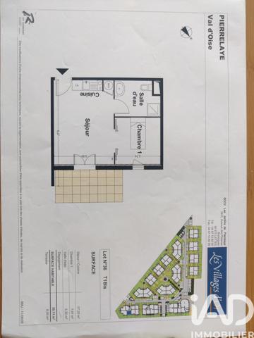 Location appartement 2 pièces 30 m² Pierrelaye