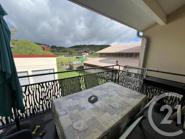 Appartement F3 à vendre  3 pièces - 58,43 m 2   MOUTHE  - 25