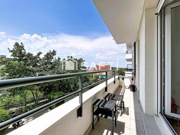 Appartement vendu loué dans résidence ravalée