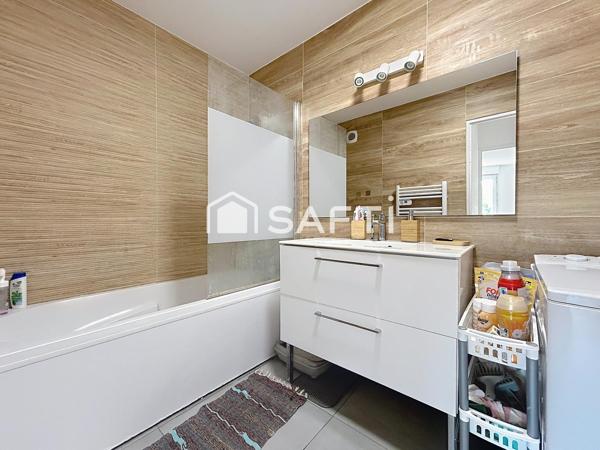 Appartement vendu loué dans résidence ravalée