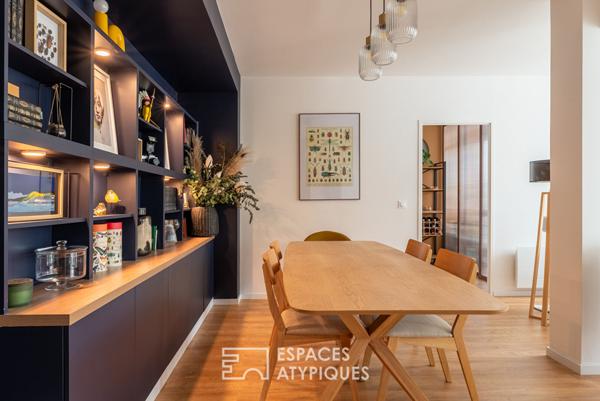 Appartement contemporain à signature architecte en centre-ville