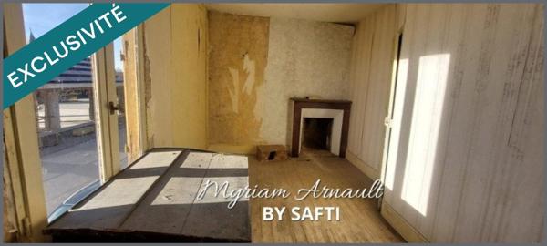 ENSEMBLE IMMOBILIER A RENOVER AVEC JARDIN ET SALLE DE SPECTACLES