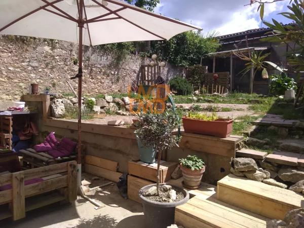 Maison T4, jardin et dépendances