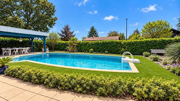 MARTIGNAS-SUR-JALLE – MAISON FAMILIALE 183 M² – 5 CHAMBRES – PISCINE – PARCELLE 1 054 M²