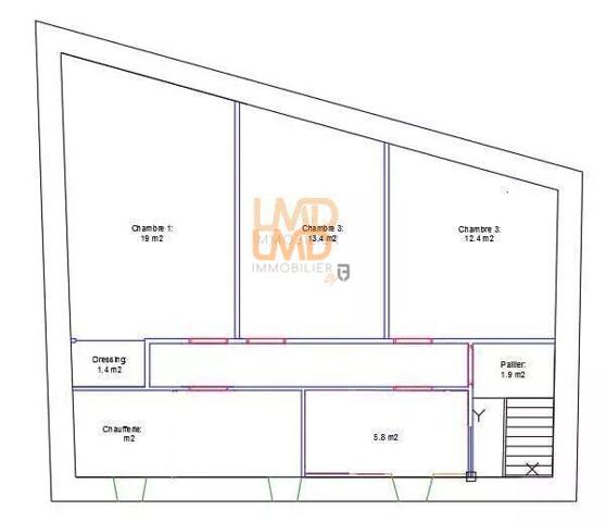 Local commercial avec appartement