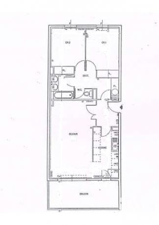 Appartement à vendre 3 pièces 70,53 m² Aubagne