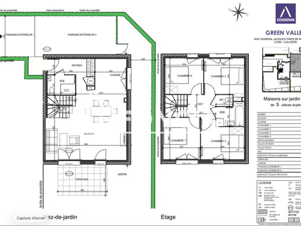 Location Maison 5 pièces 99.03 m² - Louviers 27400