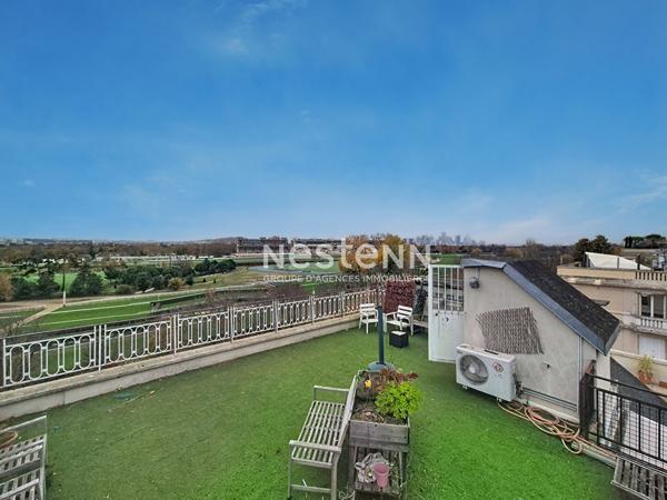 Appartement 2 pièces à Paris 16 avec terrasse , Porte d'Auteuil, Hippodrome d'Auteuil, vue dégagée, Village Auteuil,