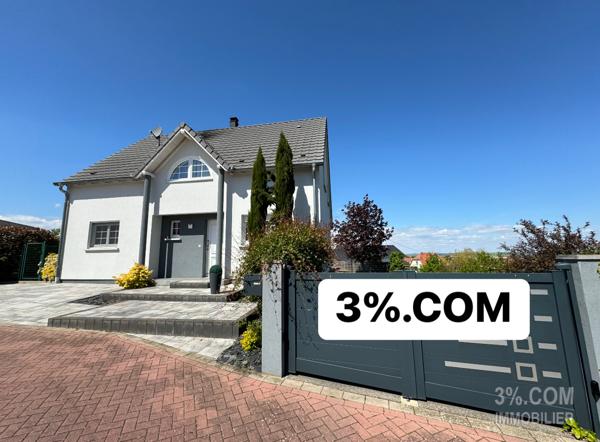 3%COM- Belle maison avec 4/5 chambres avec piscine  Mutzenhouse (67270)