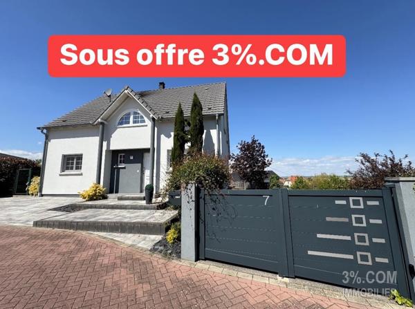 3%COM- Belle maison avec 4/5 chambres avec piscine  Mutzenhouse (67270)