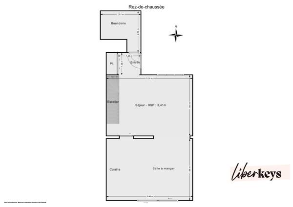 Maison 4 pièces en parfait état - DPE D