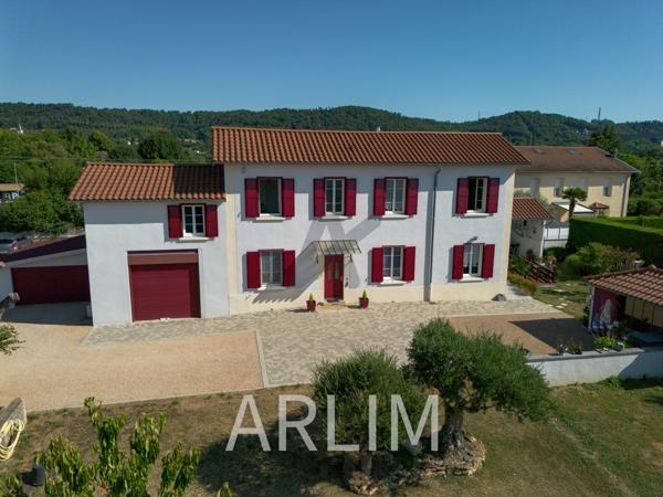 RARE BEYNOST Maison ancienne 220m2 au sol, terrain constructible