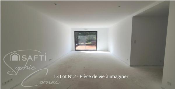 T3 avec terrasse privative