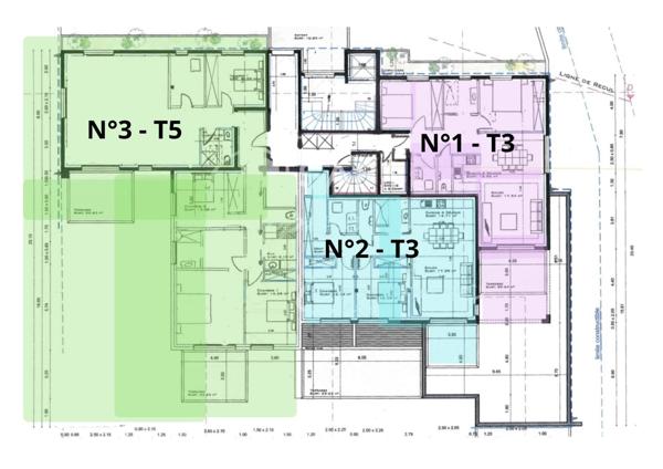 T3 avec terrasse privative