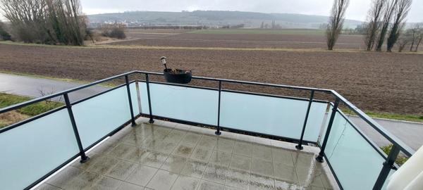 Beau 3 pièces de 76m², balcon, garage, parking, vendu loué