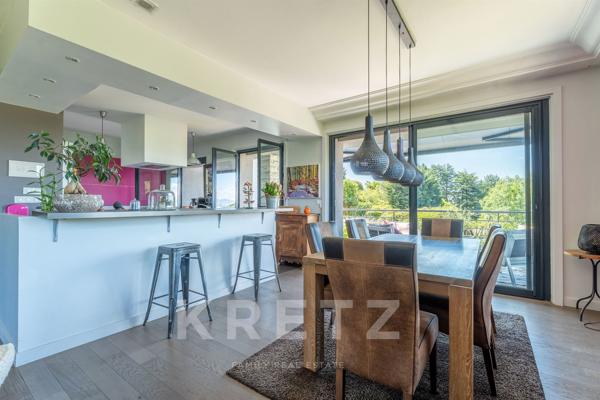 Villa contemporaine avec vue dominante